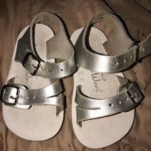 Silver baby girl sea wea